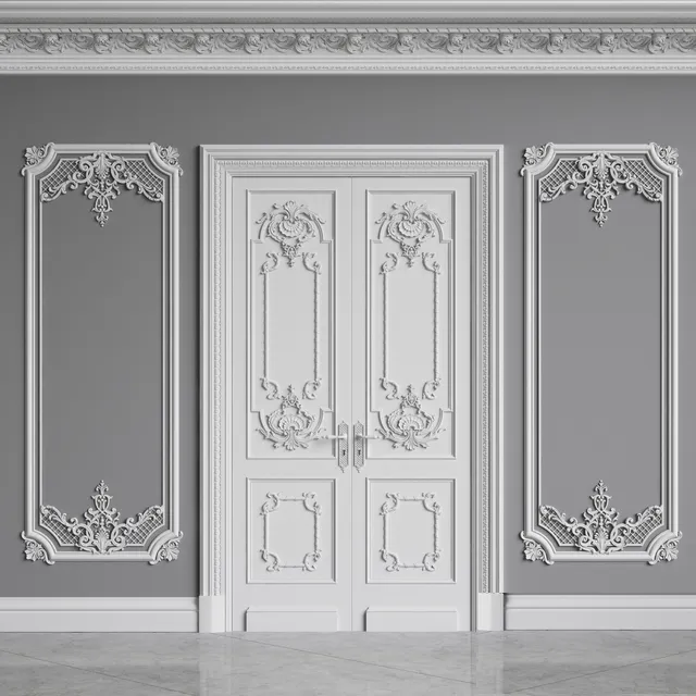 decoration – Classic Interior Decor 1 3ds Max