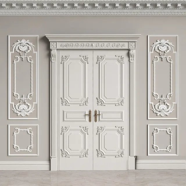 decoration – Classic Interior Decor 2 3ds Max