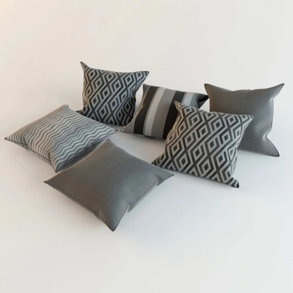 decoration – Classic pillows in classic shape 3ds Max