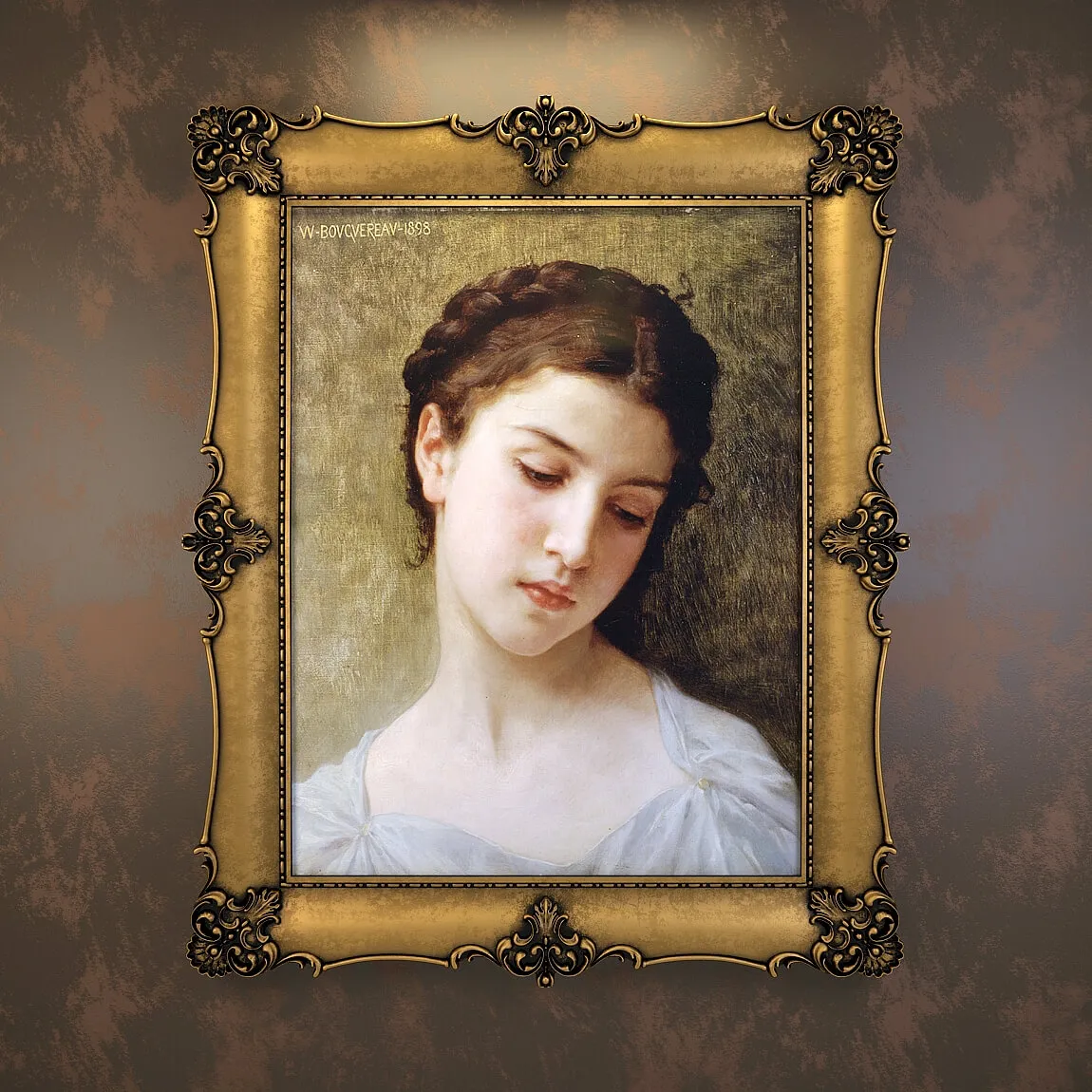 decoration – Classical picture frame 3ds Max