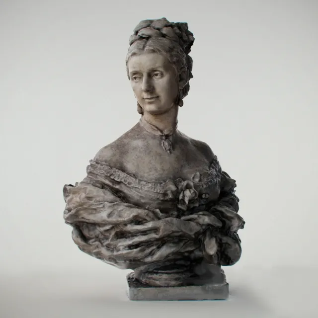 decoration – Classical sculpture 3ds Max