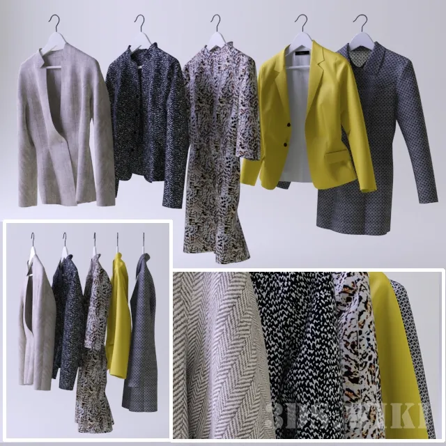 decoration – Clothing wardrobe 3ds Max