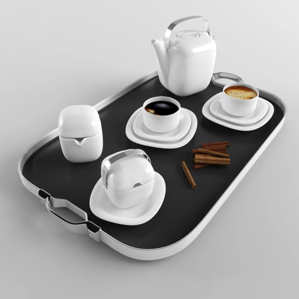 decoration – Coffee set 3ds Max