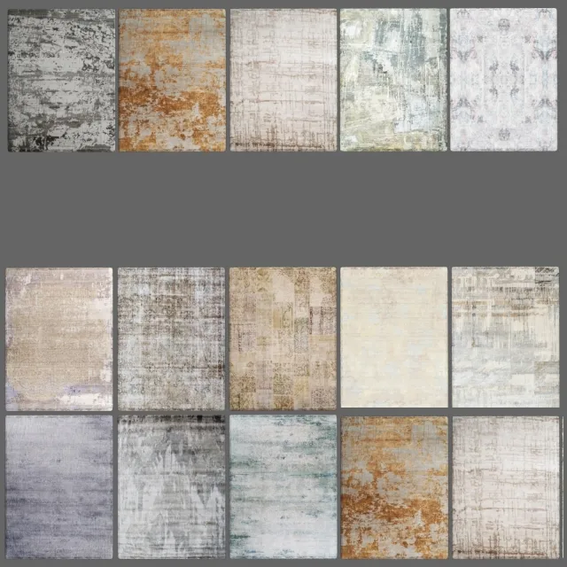 decoration – Collection of carpets 12 3ds Max