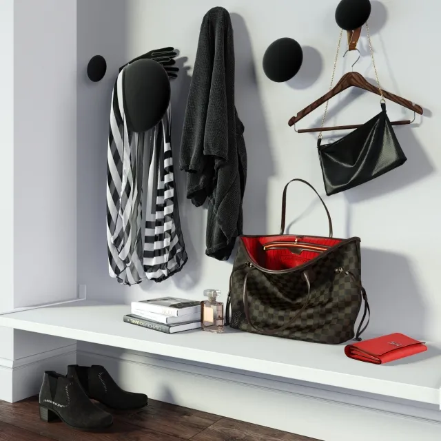 decoration – Collection of Clothes 3ds Max