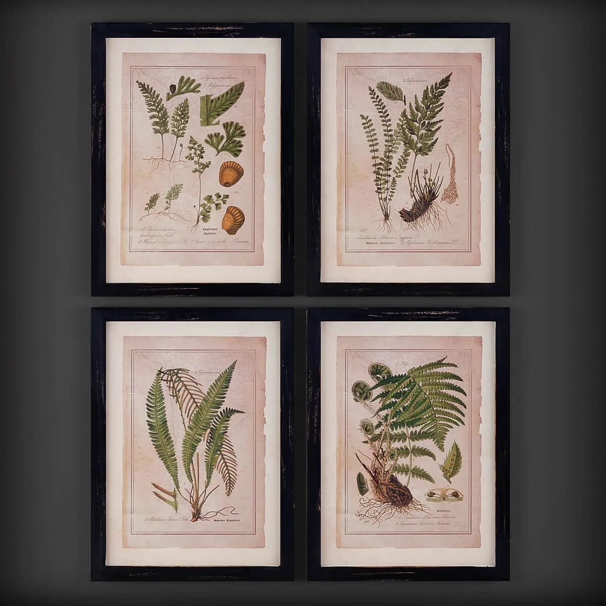 decoration – Collection of paintings 161 3ds Max