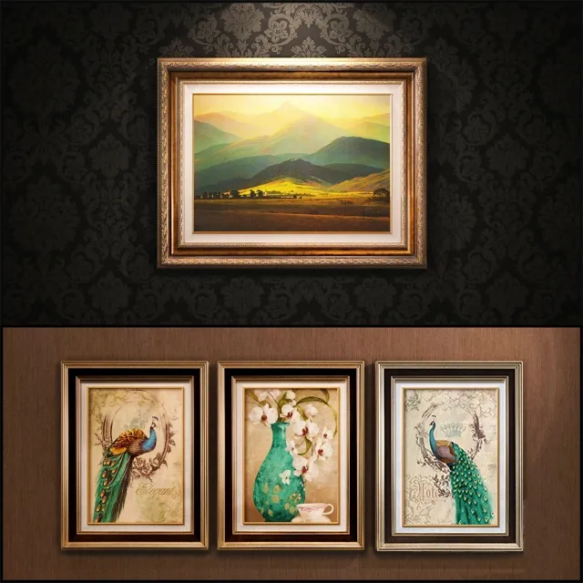 decoration – Collection of paintings 18 3ds Max