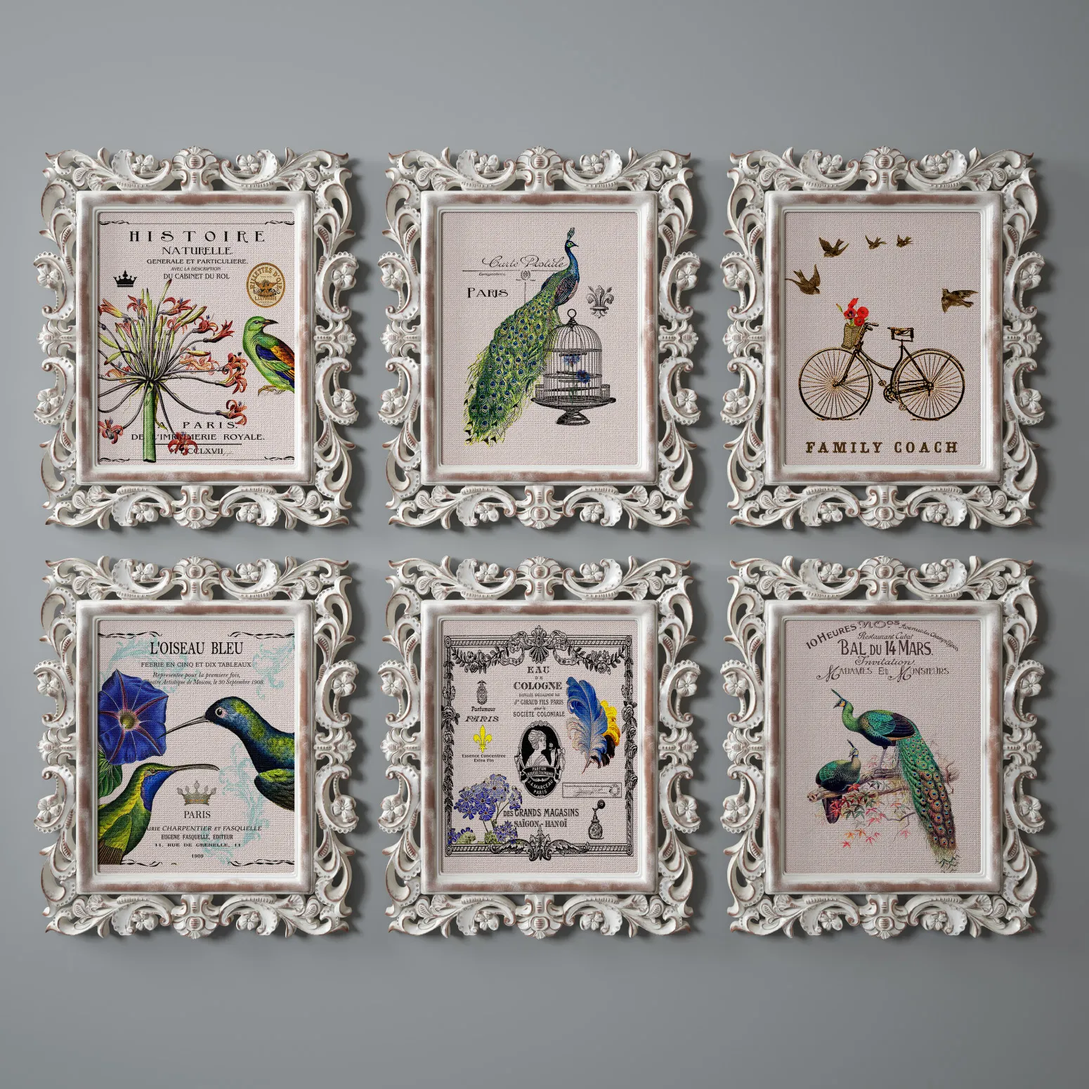 decoration – Collection of pictures 078 3ds Max