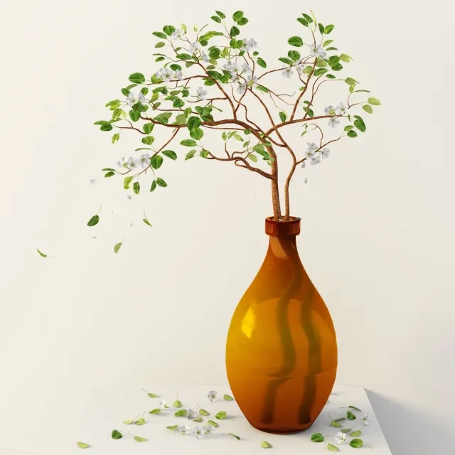 decoration – Collection of plants 3ds Max