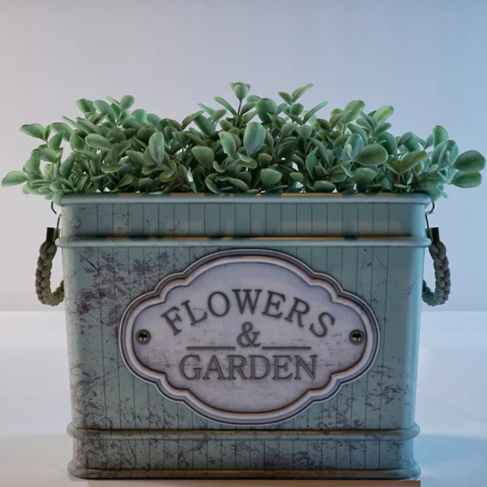decoration – Container for flowers – Flowers and Garden 3ds Max
