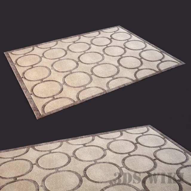 decoration – Contemporary carpet Catella 3ds Max