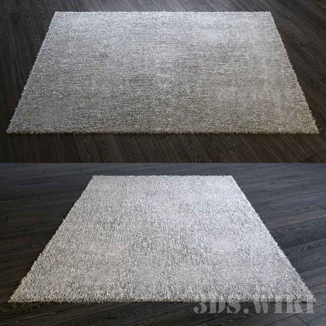 decoration – Contemporary fluffy carpet 3ds Max