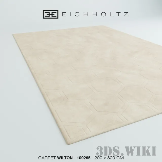 decoration – Contemporary rug EICHHOLTZ 109266 WILTON 3ds Max