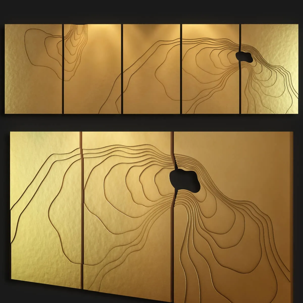 decoration – Contour picture 3ds Max