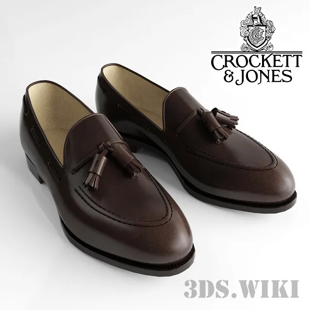 decoration – Crockett & Jones Shoes 3ds Max