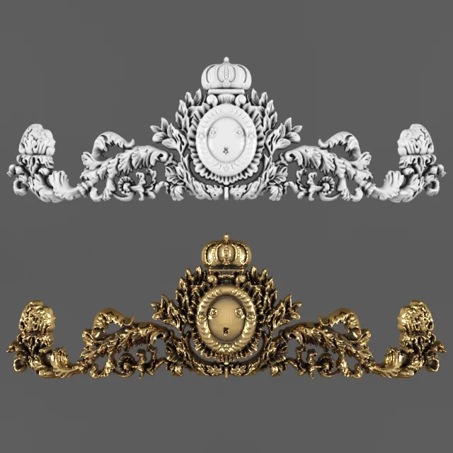 decoration – Crown 3ds Max