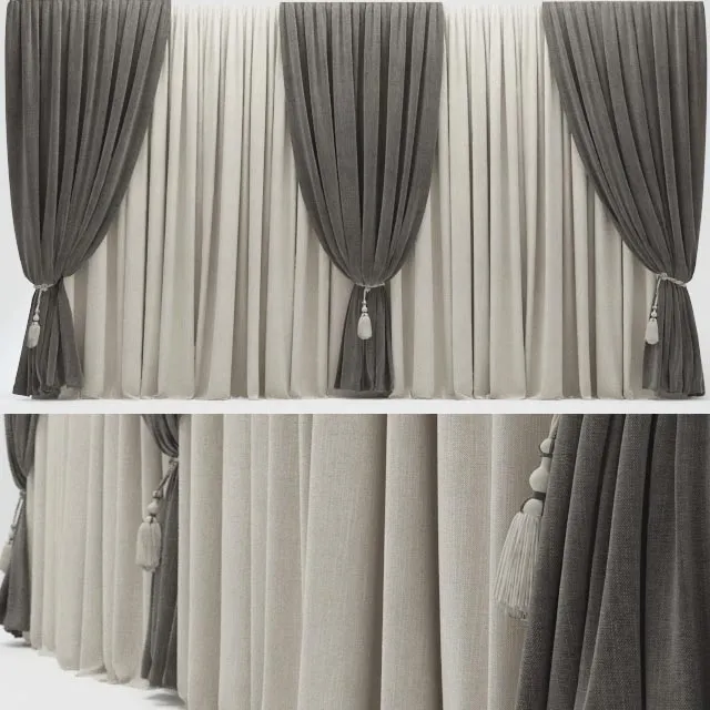 decoration – Curtain 0307 3ds Max