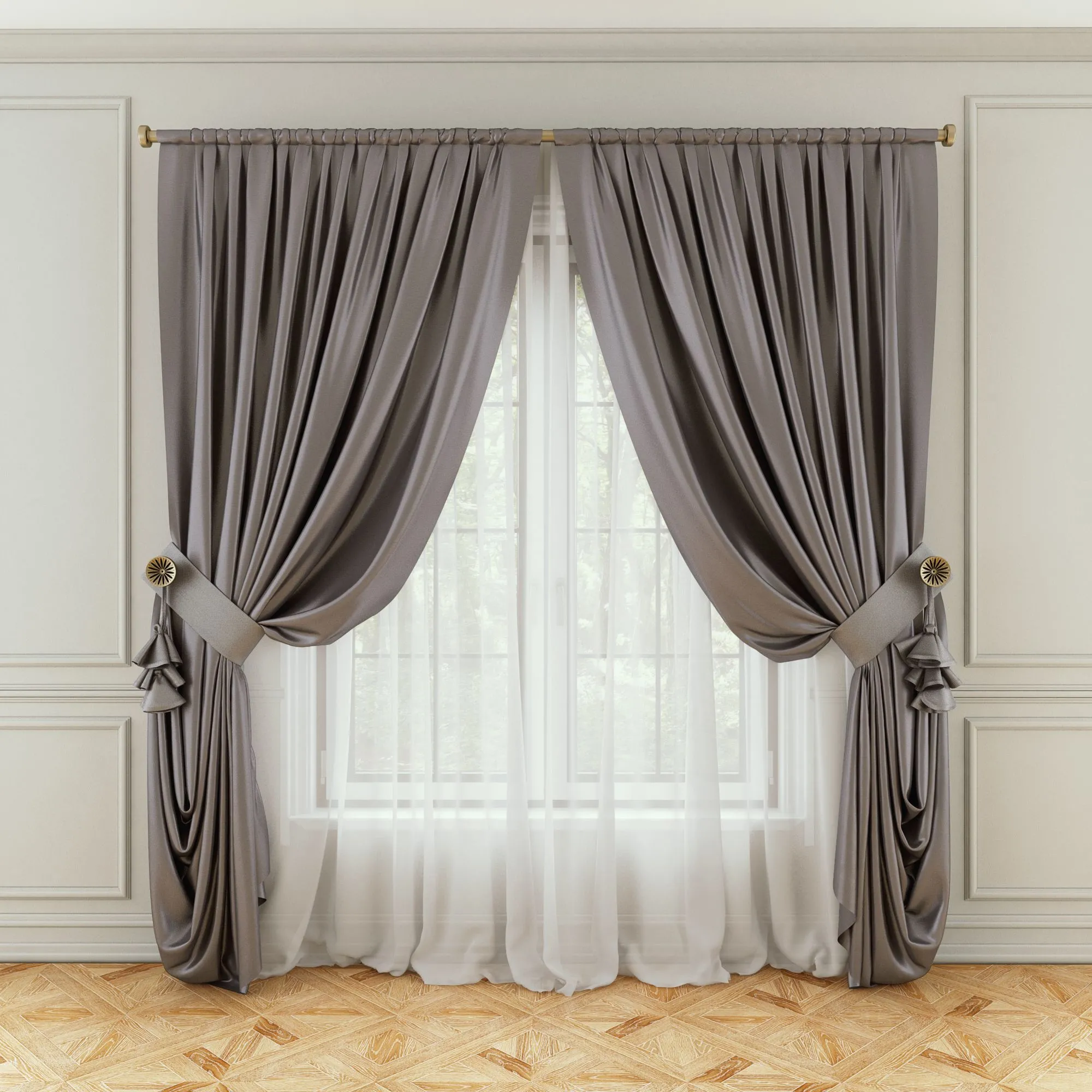 decoration – Curtain 089 3ds Max