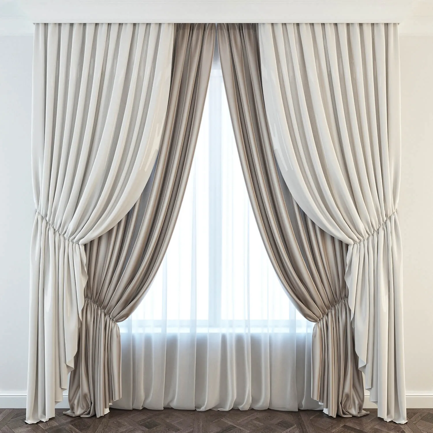 decoration – Curtain 1 3ds Max