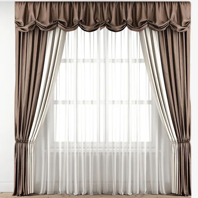 decoration – Curtain 100 3ds Max