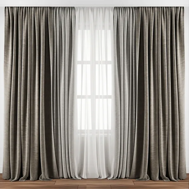 decoration – Curtain 106 3ds Max