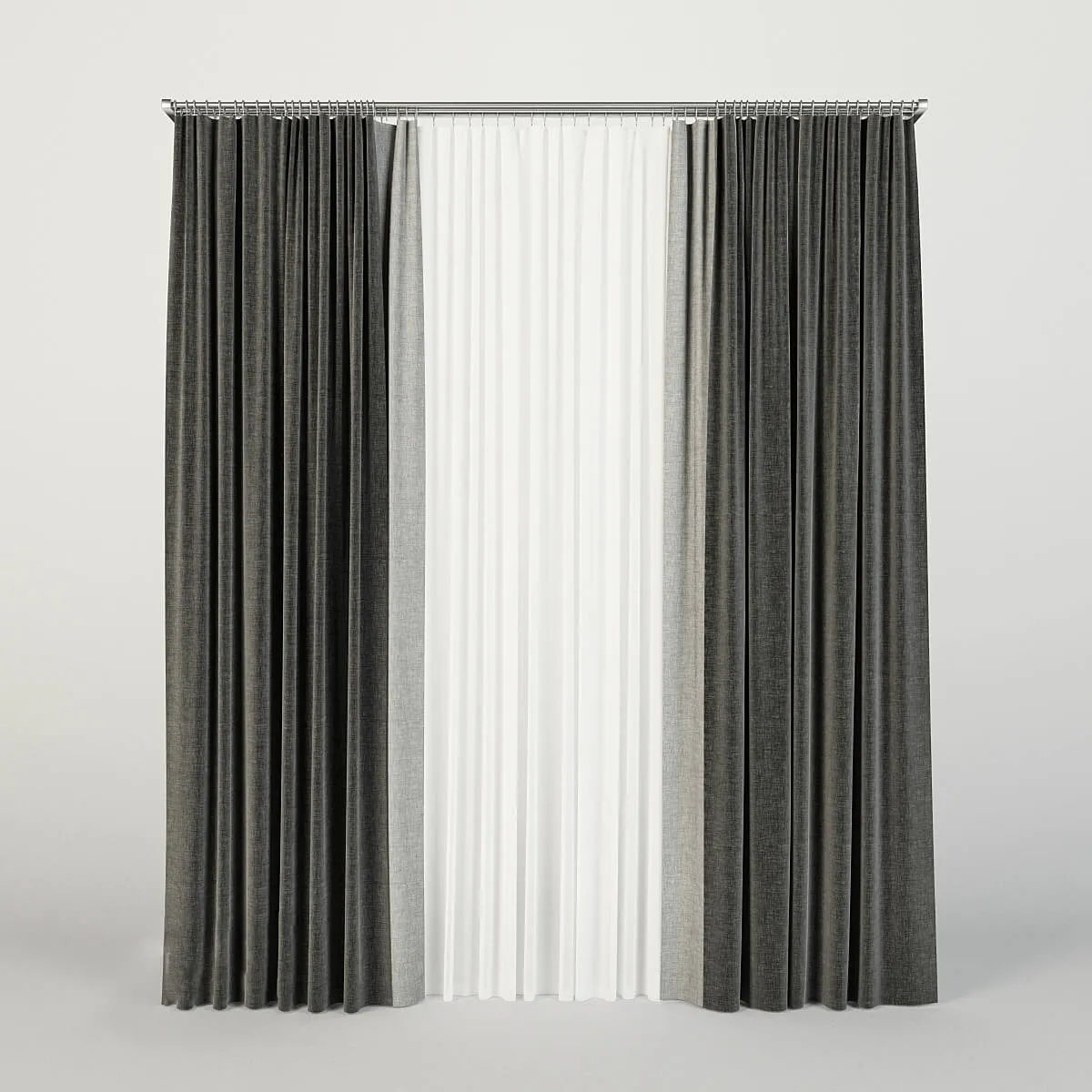 decoration – Curtain 111. 3ds Max