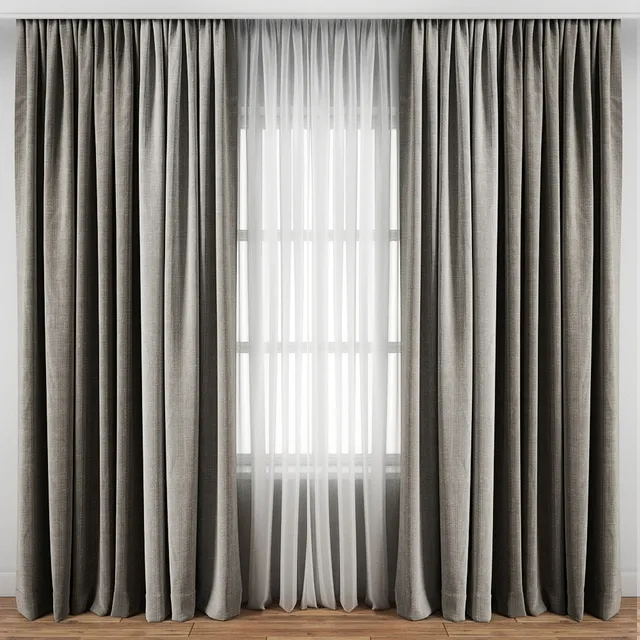 decoration – Curtain 120 3ds Max