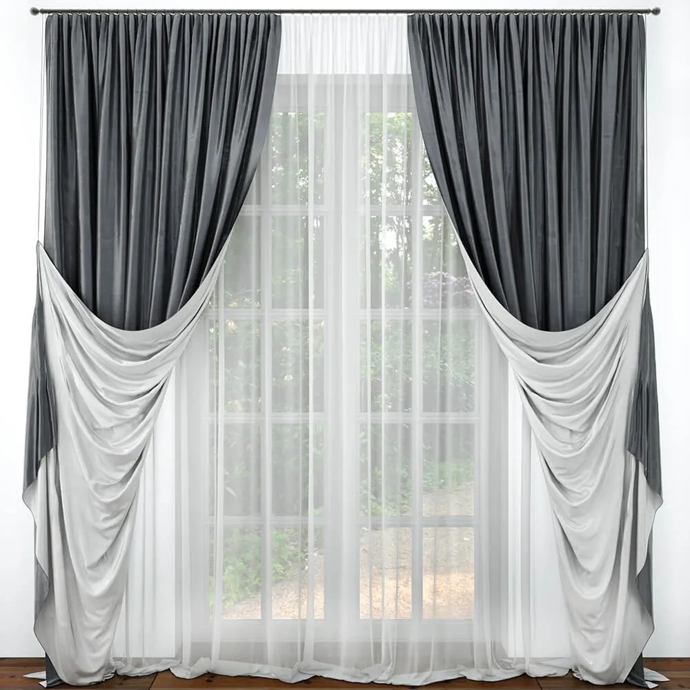decoration – Curtain 15 3ds Max