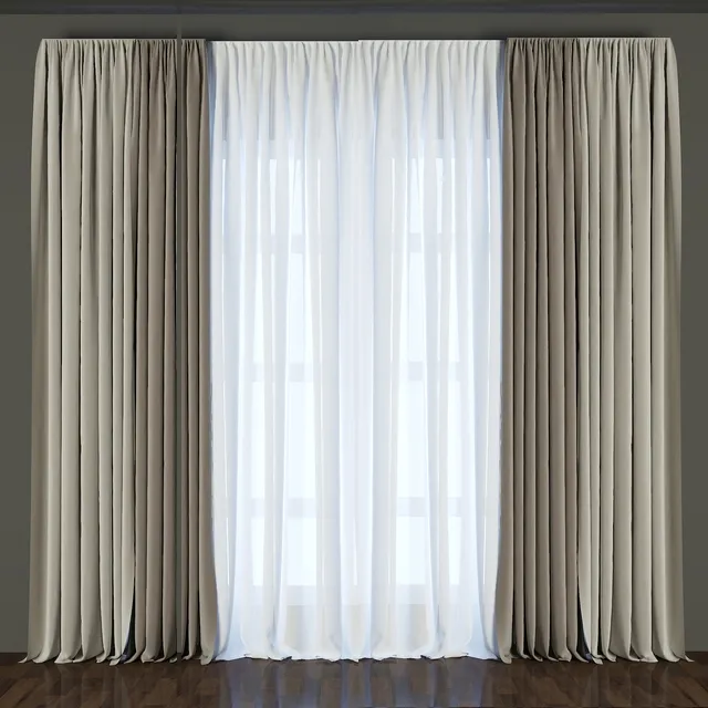 decoration – Curtain 184 3ds Max
