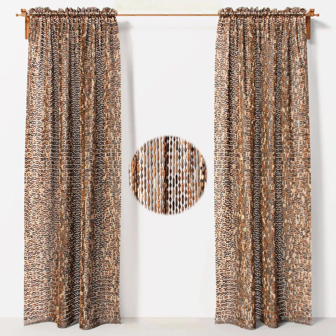 decoration – Curtain 185 3ds Max