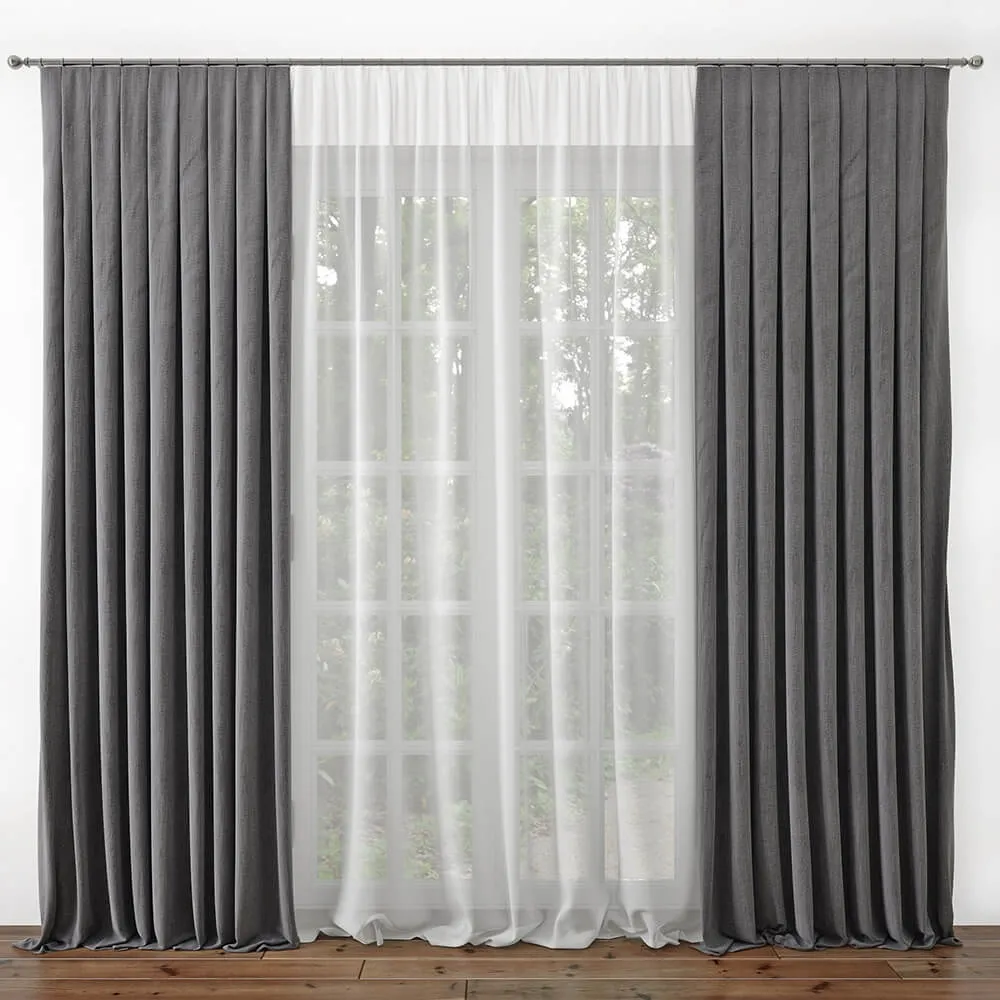 decoration – Curtain 19 3ds Max