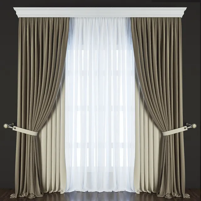 decoration – Curtain 192 3ds Max