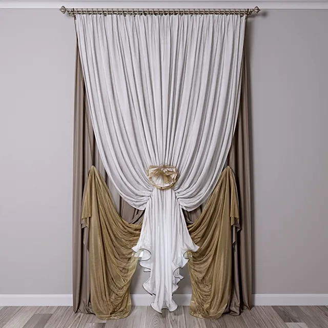 decoration – Curtain 203 3ds Max