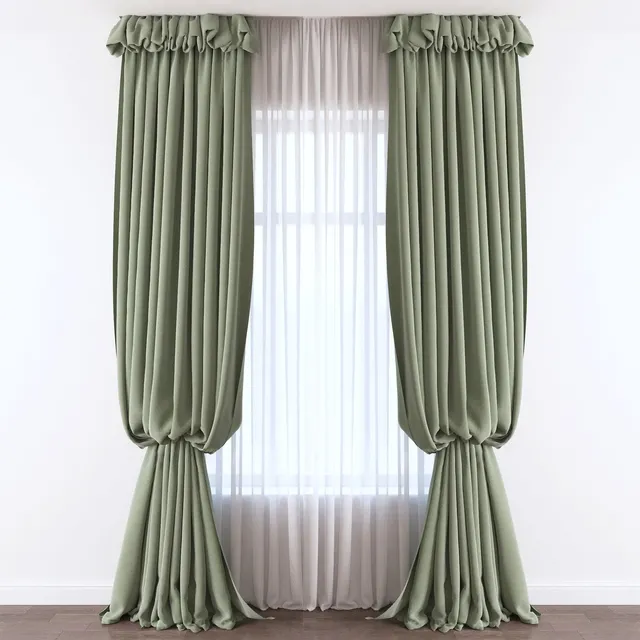 decoration – Curtain 321 3ds Max