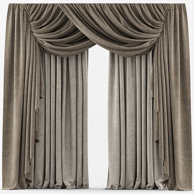 decoration – Curtain 352 3ds Max