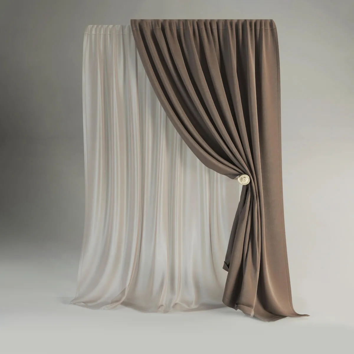 decoration – Curtain 399 3ds Max