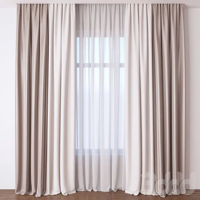 DECORATION – CURTAIN – 3D MODELS – 3DS MAX – FREE DOWNLOAD – 3314