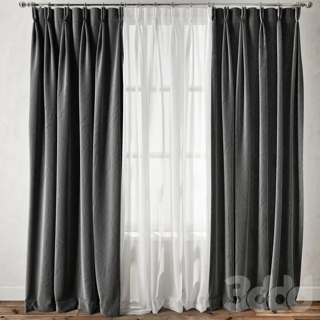 DECORATION – CURTAIN – 3D MODELS – 3DS MAX – FREE DOWNLOAD – 3315
