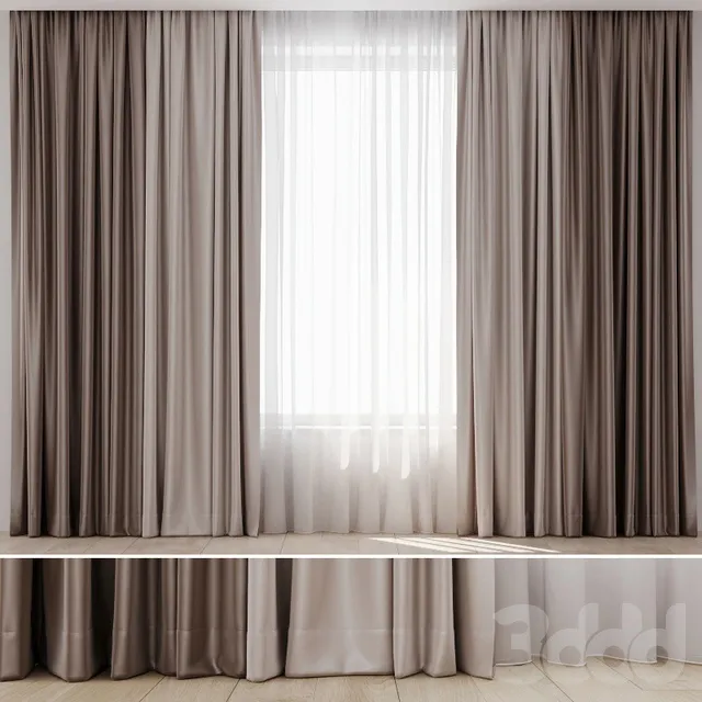 DECORATION – CURTAIN – 3D MODELS – 3DS MAX – FREE DOWNLOAD – 3325
