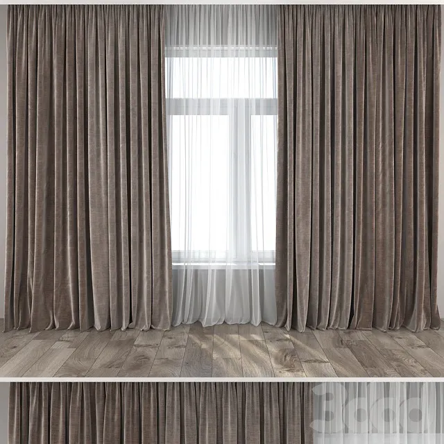DECORATION – CURTAIN – 3D MODELS – 3DS MAX – FREE DOWNLOAD – 3333
