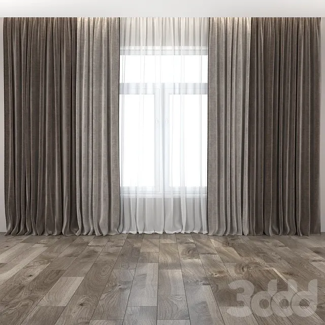 DECORATION – CURTAIN – 3D MODELS – 3DS MAX – FREE DOWNLOAD – 3335