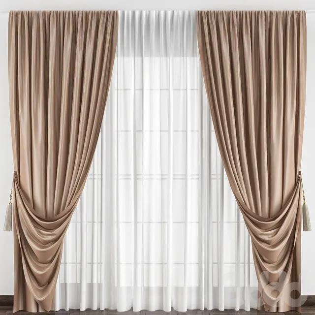 DECORATION – CURTAIN – 3D MODELS – 3DS MAX – FREE DOWNLOAD – 3353