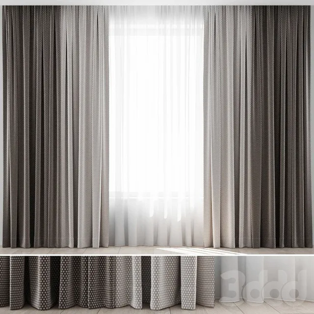 DECORATION – CURTAIN – 3D MODELS – 3DS MAX – FREE DOWNLOAD – 3359