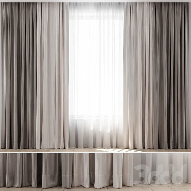 DECORATION – CURTAIN – 3D MODELS – 3DS MAX – FREE DOWNLOAD – 3365