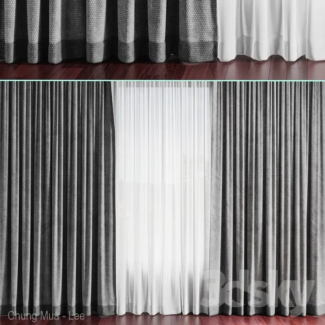 DECORATION – CURTAIN – 3D MODELS – 3DS MAX – FREE DOWNLOAD – 3376