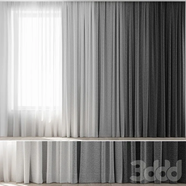 DECORATION – CURTAIN – 3D MODELS – 3DS MAX – FREE DOWNLOAD – 3381