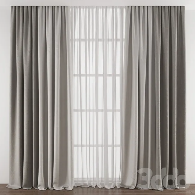 DECORATION – CURTAIN – 3D MODELS – 3DS MAX – FREE DOWNLOAD – 3394