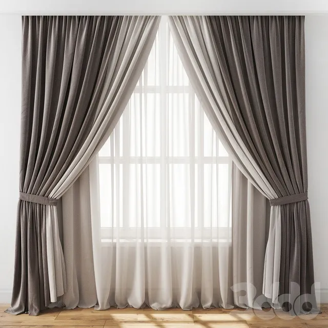 DECORATION – CURTAIN – 3D MODELS – 3DS MAX – FREE DOWNLOAD – 3398