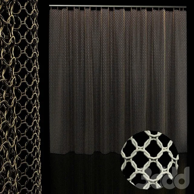 DECORATION – CURTAIN – 3D MODELS – 3DS MAX – FREE DOWNLOAD – 3404