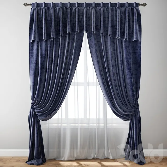 DECORATION – CURTAIN – 3D MODELS – 3DS MAX – FREE DOWNLOAD – 3405